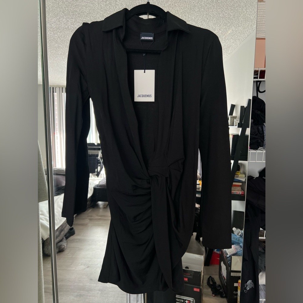Jacquemus la robe bahia jersey dress
